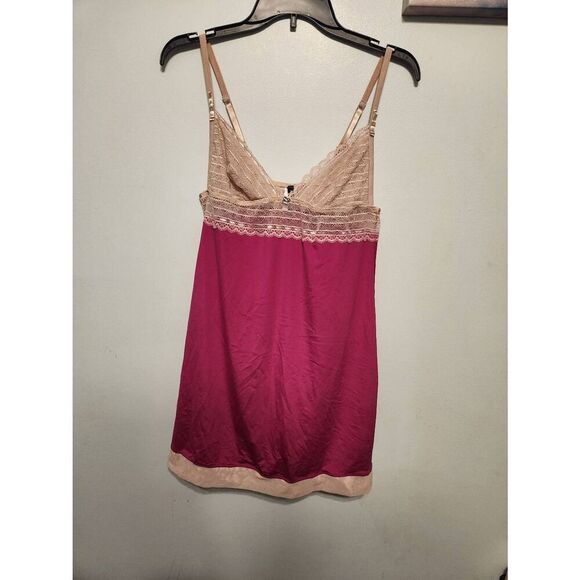 Adore Me Size M Pink  Lace BabyDoll Chemise Slip Nightie - Picture 1 of 4